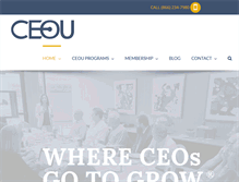 Tablet Screenshot of ceou.org
